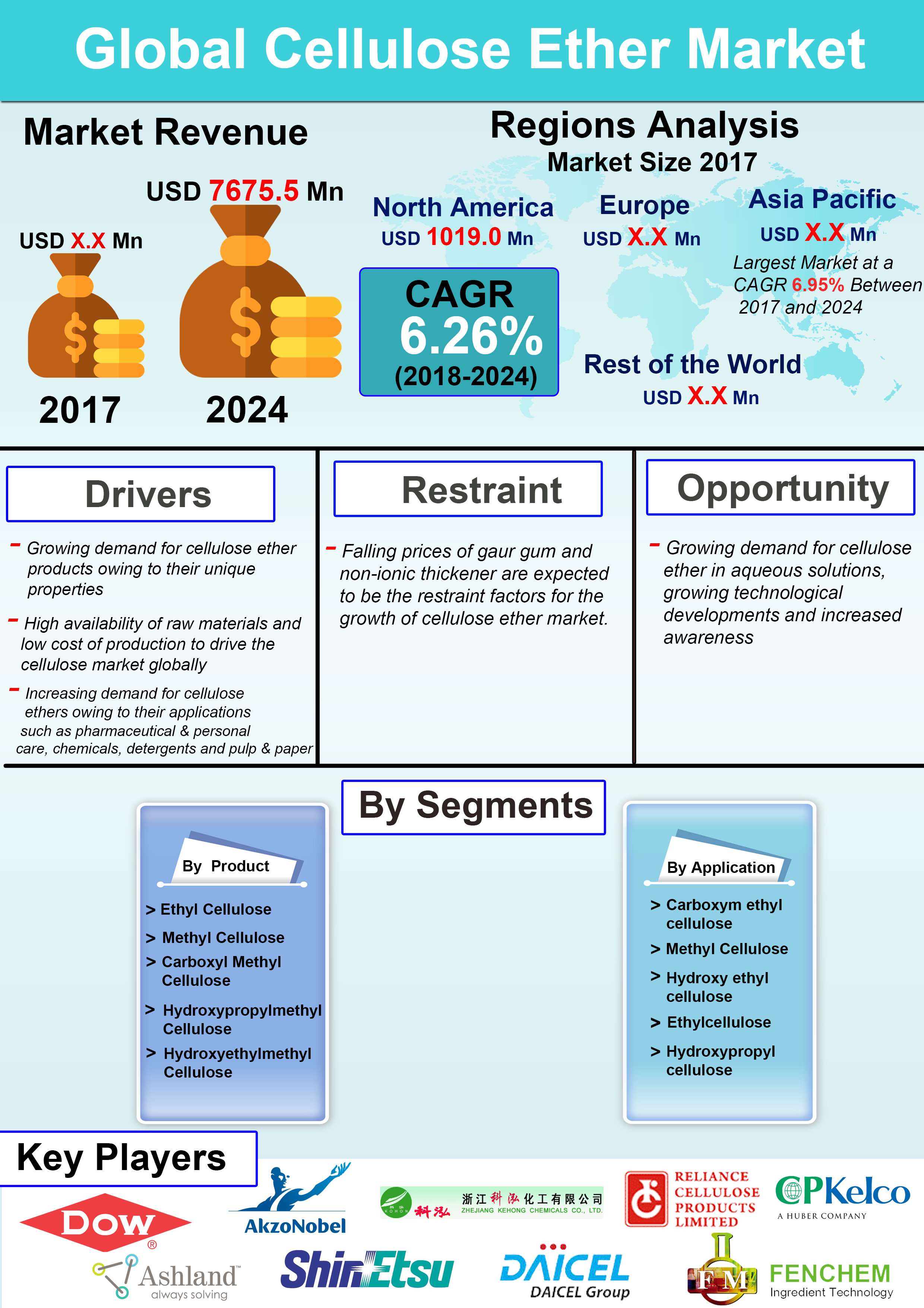 Infograph - Global Cellulose Ether Market